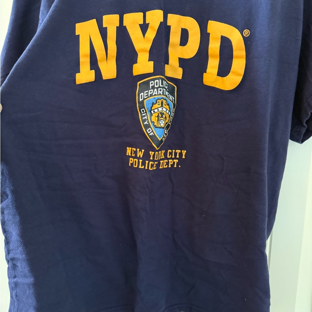 NYPD Navy Blue T-Shirt